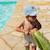 Casquette enfant summer denim (9-24 mois) Denim, orange 6 - vertbaudet enfant 