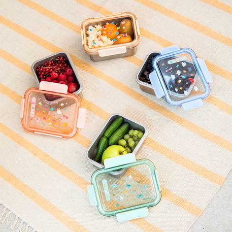 Lunch box jeanne Rose, jaune 5 - vertbaudet enfant 