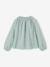 Blouse fille manches smockées ivoire+vanille+vert sauge 9 - vertbaudet enfant 