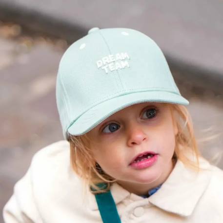Casquette enfant dream team sauge (9-24 mois) Sauge 2 - vertbaudet enfant 