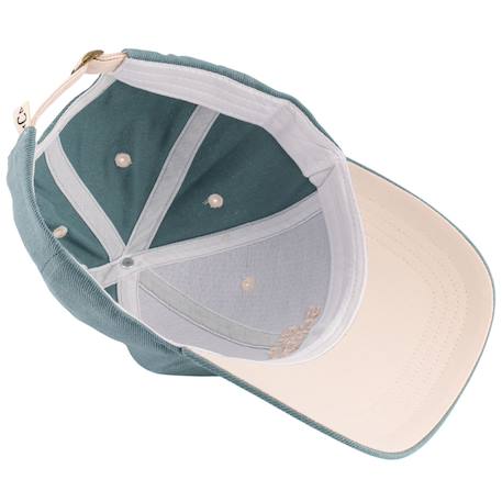 Casquette enfant old school bleu (9-24 mois) Bleu, blanc 4 - vertbaudet enfant 