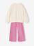 Ensemble fille sweat et pantalon écru 4 - vertbaudet enfant 