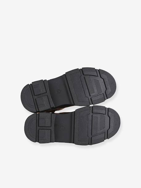 Boots fille zippées marron chiné 5 - vertbaudet enfant 