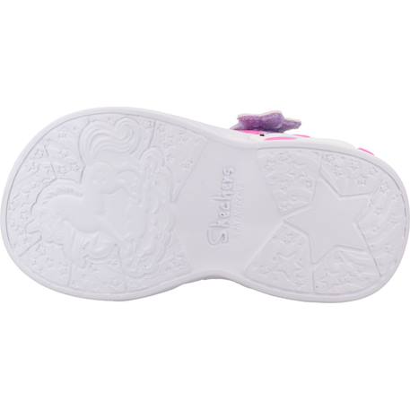 Sandales enfant unicorn dreams – design licorne confortable Rose+Violet lvmt 12 - vertbaudet enfant 