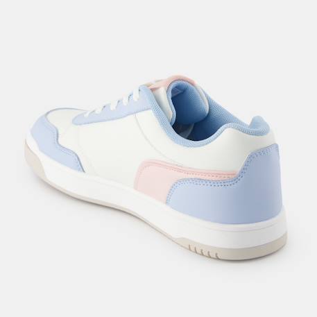 Baskets lcs court breaker gs  fille Blanc 3 - vertbaudet enfant 