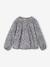Blouse fille manches smockées ivoire+vanille+vert sauge 1 - vertbaudet enfant 