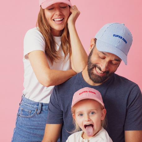 Casquette enfant marinière super cool rouge (9-24 mois) Rouge, blanc 6 - vertbaudet enfant 