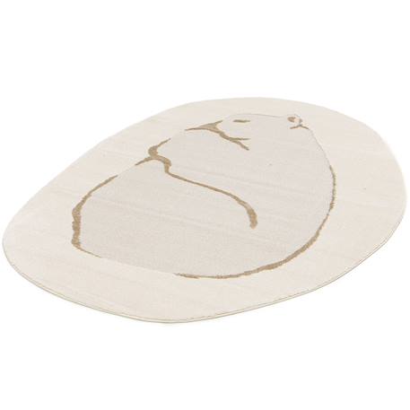 Tapis enfant avec effet relief orso Beige sable 4 - vertbaudet enfant 