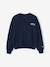 Sweat zippé fille gris ardoise 1 - vertbaudet enfant 
