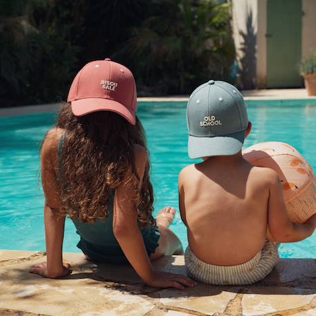 Casquette enfant bisou salé terracotta (9-24 mois) Terracota 6 - vertbaudet enfant 
