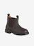 Boots enfant garçon cuir élastiquées brun 1 - vertbaudet enfant 