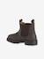 Boots enfant garçon cuir élastiquées brun 3 - vertbaudet enfant 