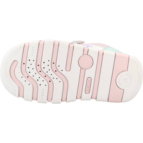 Basket fille modèle b iupidoo Beige c0265+Violet c8q1z 12 - vertbaudet enfant 