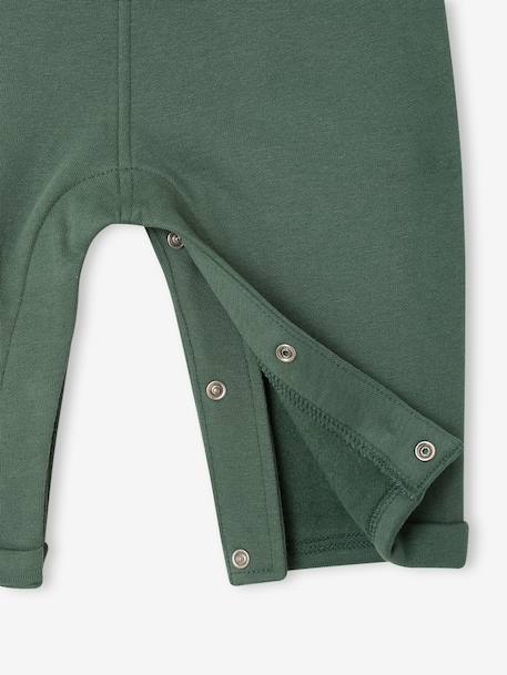 Salopette en molleton bébé marine+vert foncé 12 - vertbaudet enfant 