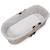 Housse de nacelle avec élastiques + drap-housse pour nacelle botton rayures Beige 1 - vertbaudet enfant 