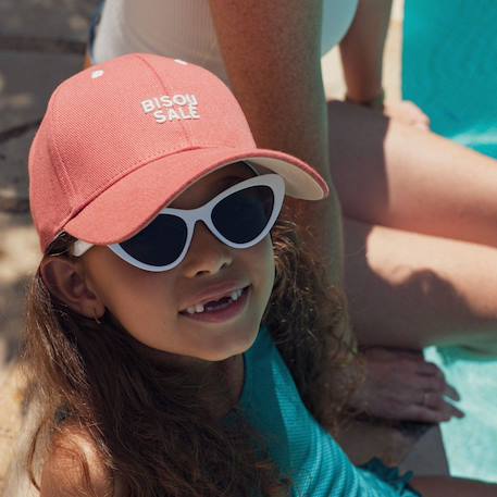 Casquette enfant bisou salé terracotta (9-24 mois) Terracota 5 - vertbaudet enfant 