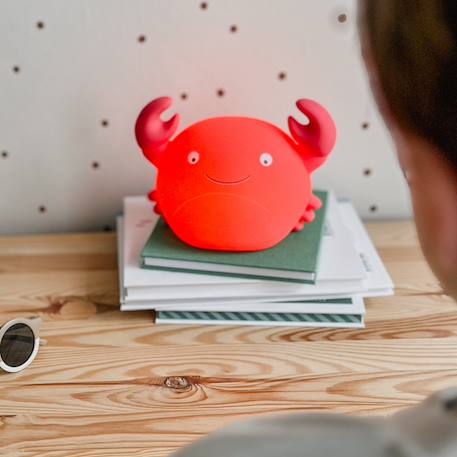 Veilleuse théo le crabe Rouge corail 6 - vertbaudet enfant 