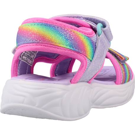 Sandales enfant unicorn dreams – design licorne confortable Rose+Violet lvmt 9 - vertbaudet enfant 