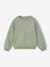 Sweat fille motif imprimé anthracite+corail+pivoine+sauge+vanille+violine 18 - vertbaudet enfant 