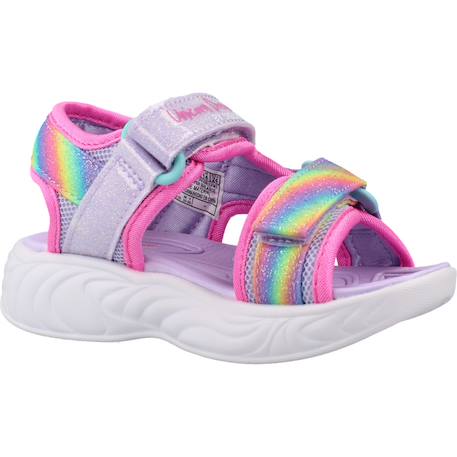 Sandales enfant unicorn dreams – design licorne confortable Rose+Violet lvmt 11 - vertbaudet enfant 