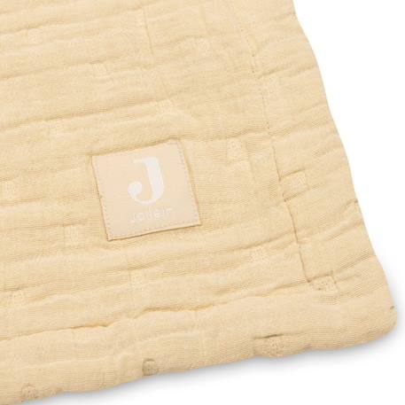 Couverture en coton fringe moonstone-ivory (75 x 100 cm) Corail+Jaune, blanc 10 - vertbaudet enfant 