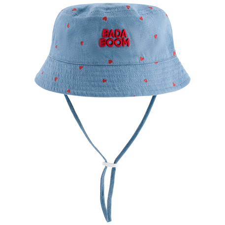 Bob bébé réversible badaboom denim Denim, rouge 1 - vertbaudet enfant 
