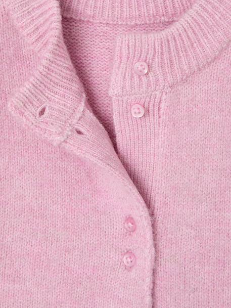 Gilet sans manches fille boutonné devant lilas+vanille 3 - vertbaudet enfant 