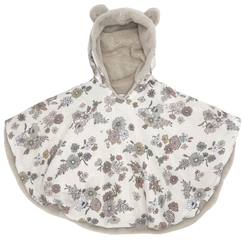 -Poncho polaire teddy bardot
