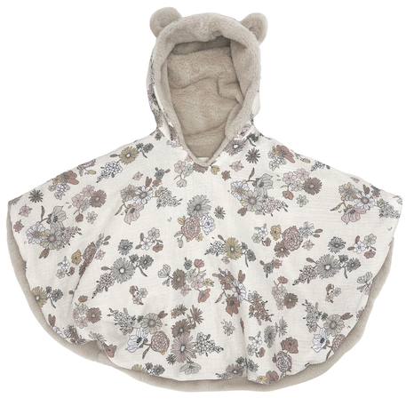 Poncho polaire teddy bardot  - vertbaudet enfant