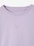 T-shirt manches longues fille mauve+prune 3 - vertbaudet enfant 