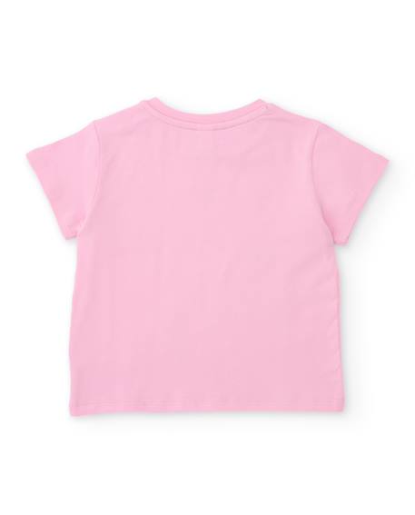 Ensemble fille en maille avec design floral Rose 4 - vertbaudet enfant 
