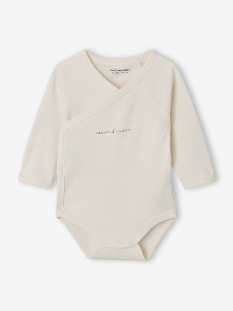 Lot de 3 pièces naissance beige chiné 4 - vertbaudet enfant 