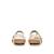 Sandales filles synthétique fermeture adhésive barefoot Blanc mate 5 - vertbaudet enfant 