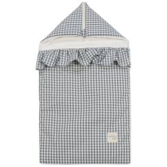 Puériculture-Chancelières, plaid-Nid d'ange praliné vichy moka tog 1