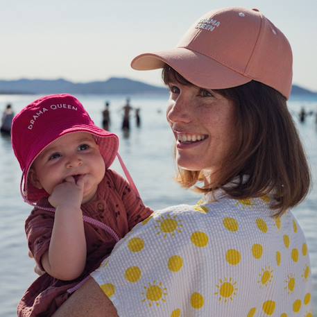 Bob bébé réversible drama queen Rose, blanc 6 - vertbaudet enfant 