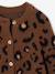 Gilet fille motif maille mousseuse chocolat+écru+marron+vert 9 - vertbaudet enfant 