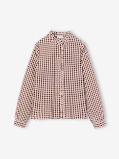 -Chemise fille manches longues