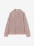 Chemise fille manches longues chocolat 1 - vertbaudet enfant 