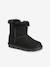 Boots enfant fille textile zippées noir 1 - vertbaudet enfant 