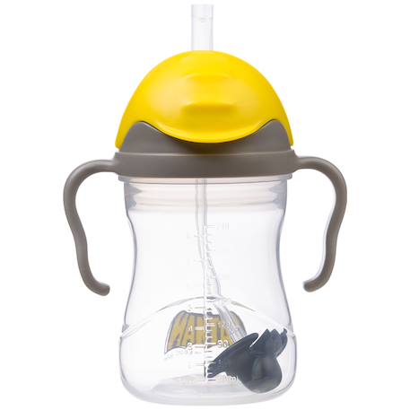 Tasse à paille lestée Beige+Bleu+Gris, jaune+Rose 14 - vertbaudet enfant 