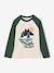 T-shirt manches longues garçon marine+ocre+vert 7 - vertbaudet enfant 