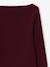 Lot de 2 t-shirts en côtes fille bordeaux+gris chiné 6 - vertbaudet enfant 