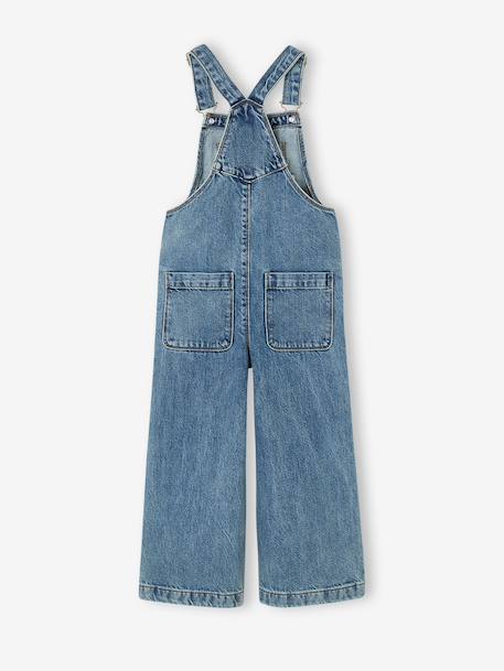 Salopette fille bleu jean 8 - vertbaudet enfant 
