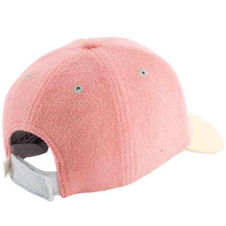 Casquette enfant summer forever eponge rose et jaune (9-24 mois) Rose, jaune 3 - vertbaudet enfant 