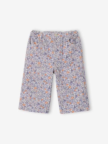 Pantalon large bébé fille bleu 1 - vertbaudet enfant 