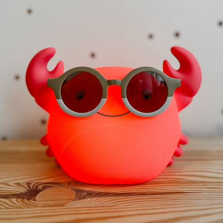 Veilleuse théo le crabe Rouge corail 3 - vertbaudet enfant 