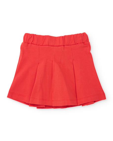 Ensemble en maille pour fille avec plis sur le devant Rouge 5 - vertbaudet enfant 