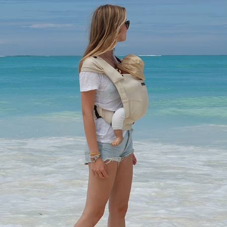 Porte-bébé sand Beige 3 - vertbaudet enfant 