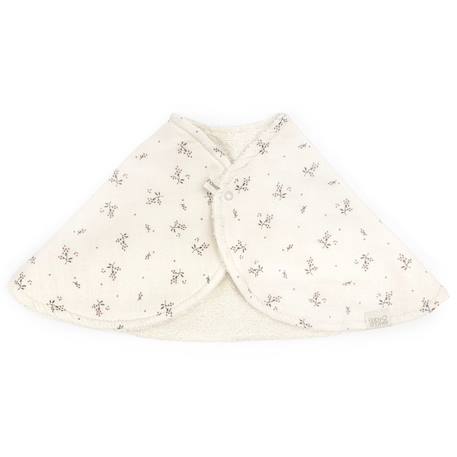 Bavoir d'épaule 2 en 1 burpy roseberry Ecru, rose, vert 1 - vertbaudet enfant 