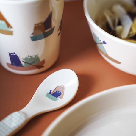 Coffret repas les chats marins (4 pièces) Multicolore 3 - vertbaudet enfant 